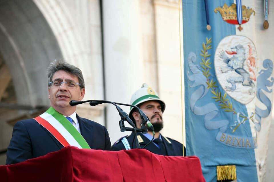 Il sindaco di Brescia Emilio Del Bono, foto da Facebook