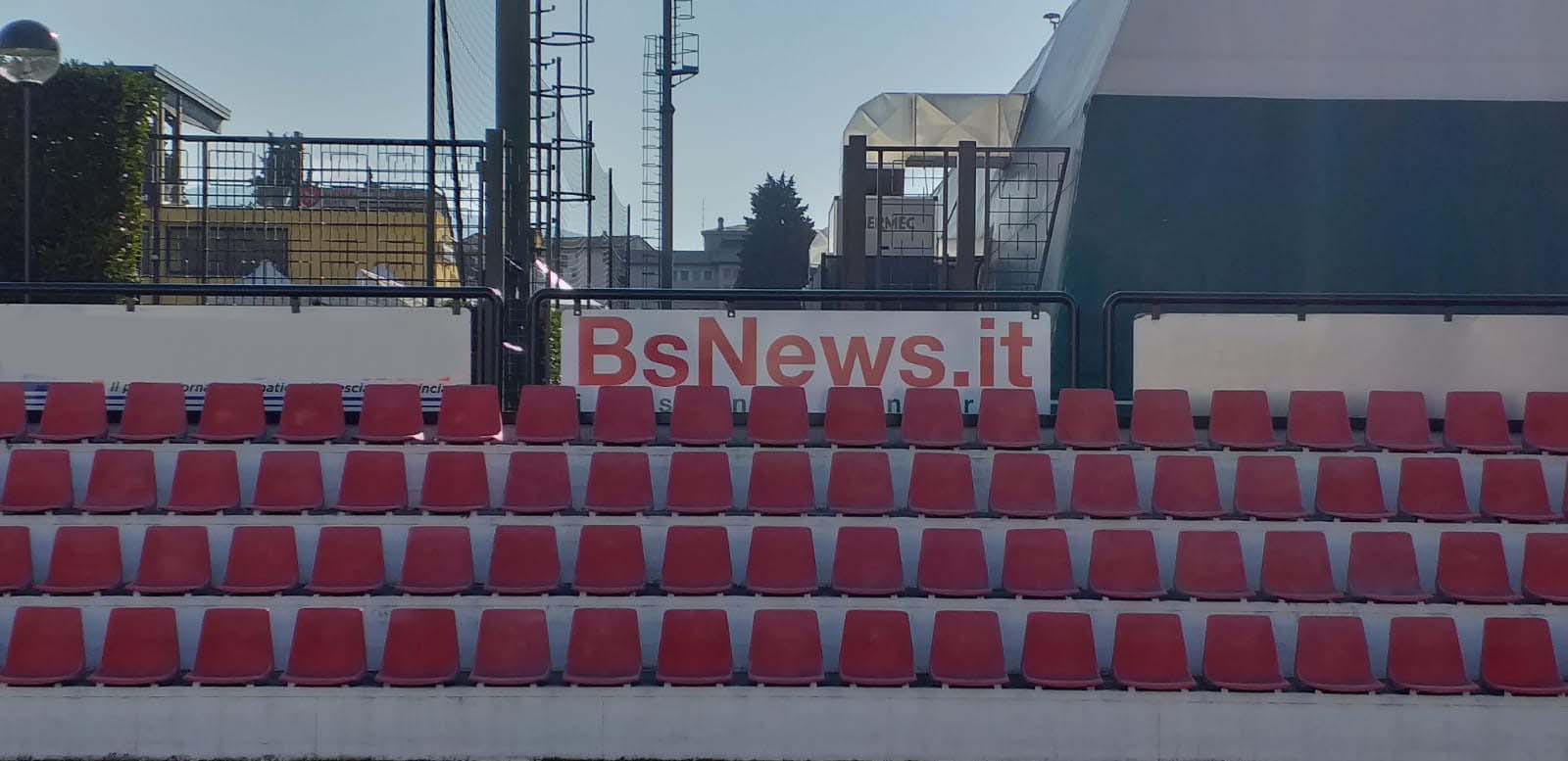 Pubblicità BsNews.it al Centro Sportivo San Filippo