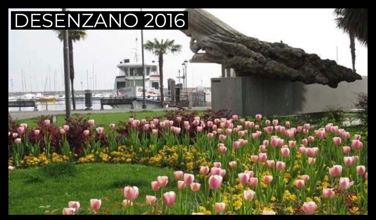 Piazza Matteotti di Desenzano nel 2016