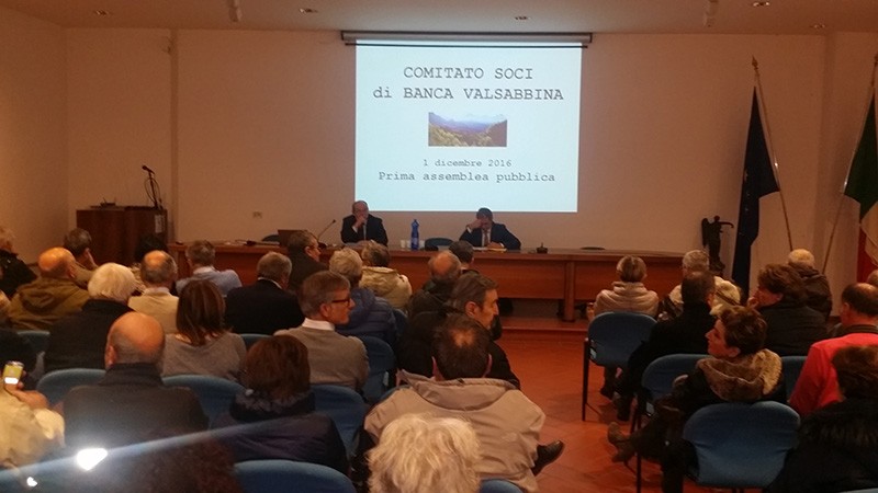 Valsabbina, il Comitato dei piccoli azionisti chiede l’assemblea