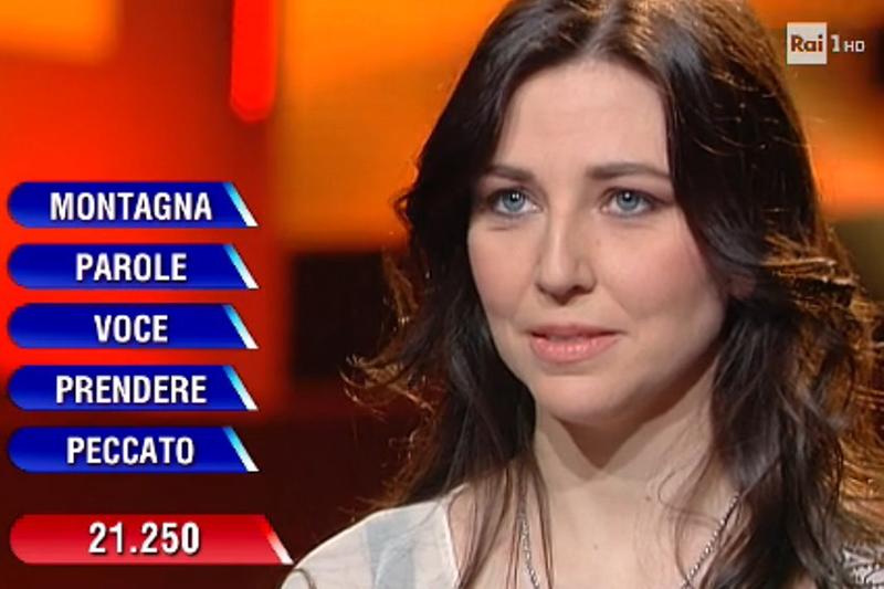 L’Eredità, Silvia Civieri torna a casa con 125mila euro