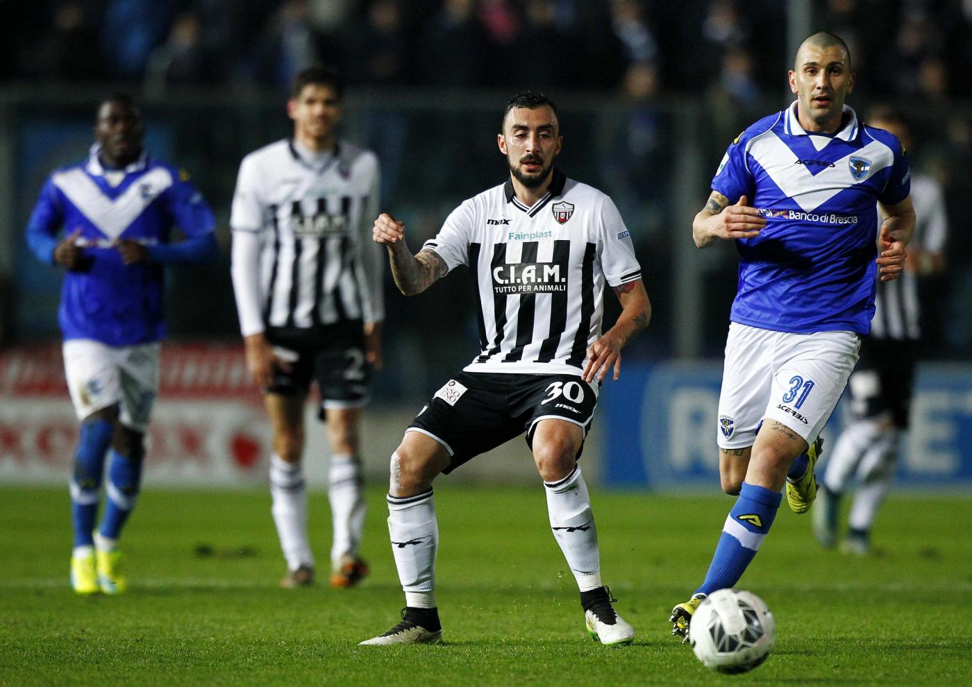 Ascoli – Brescia è pareggio, un punto che vale quasi la salvezza