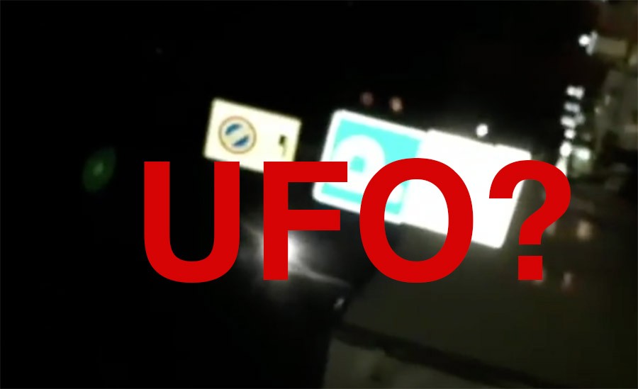 Striscia verde nei cieli del Bresciano, un altro Ufo?