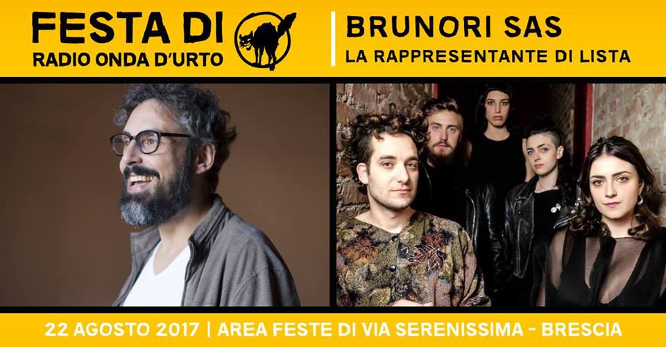 Festa della Radio, questa sera c’è Brunori Sas