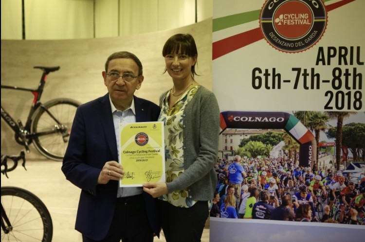 Colnago cycling festival, c’è la firma: a Desenzano fino al 2021