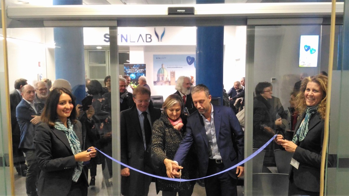 Synlab, inaugurato il nuovo punto prelievi di via Marconi