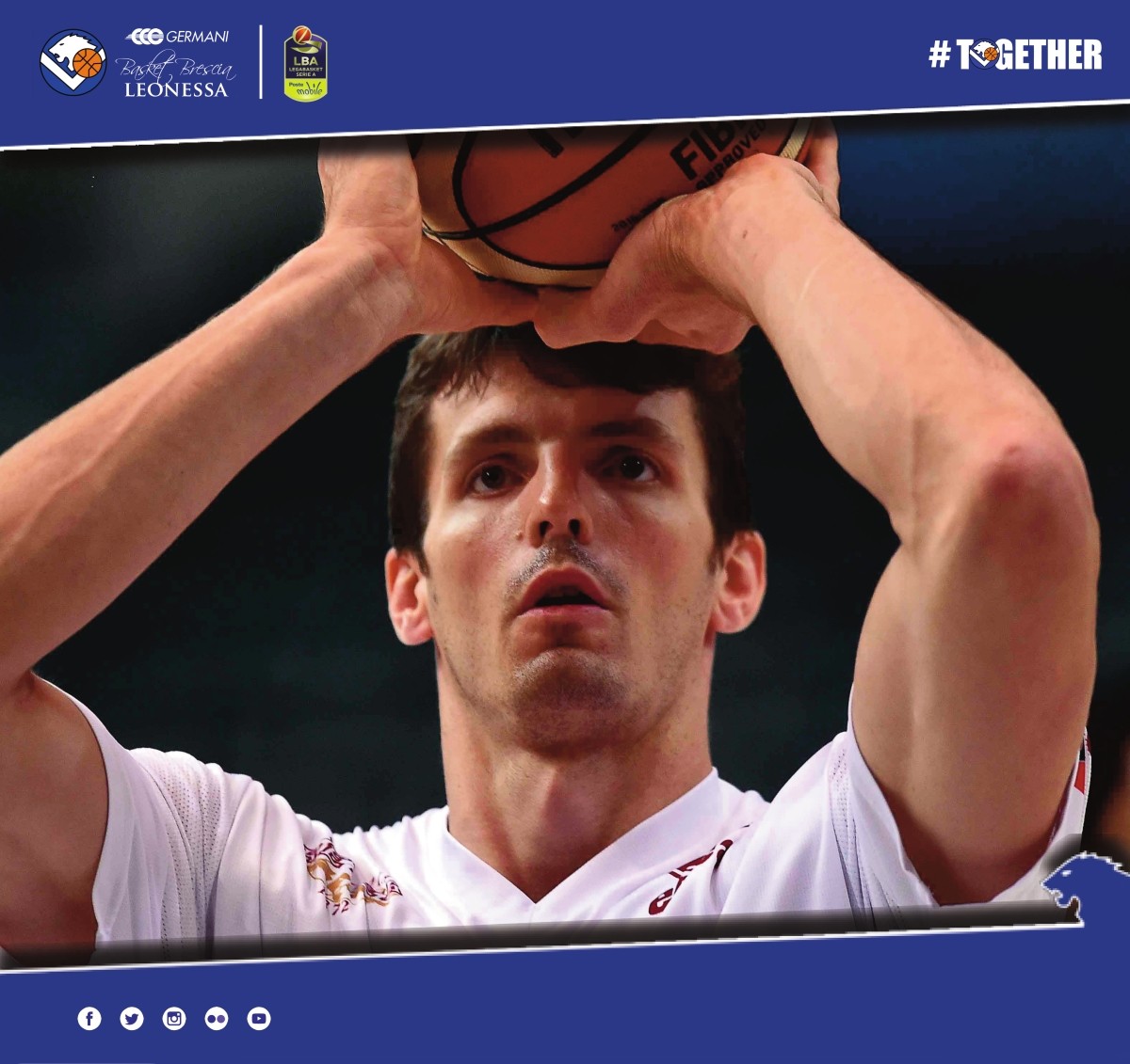 Basket Brescia, la Germani annuncia il pivot Benjamin Ortner