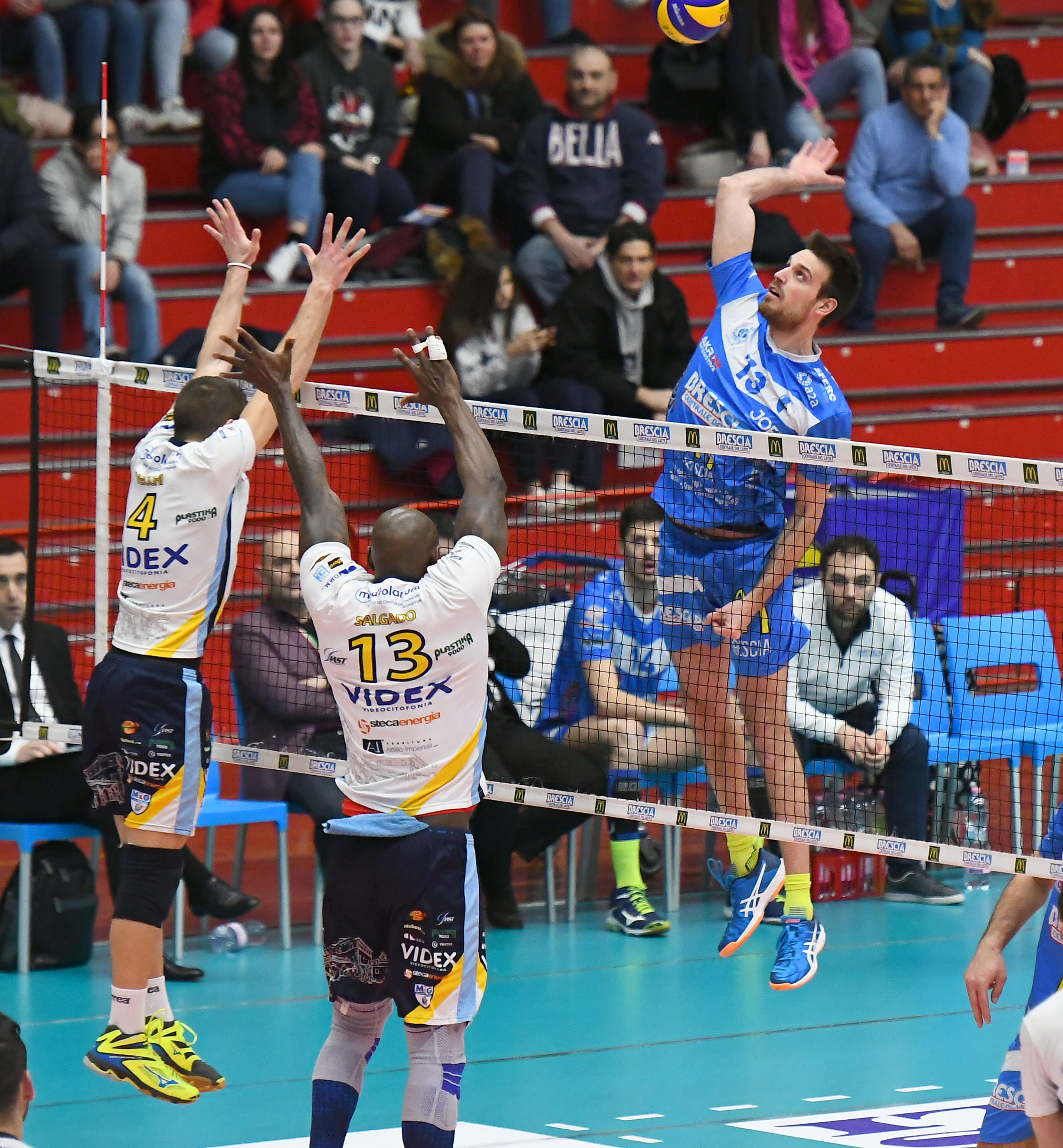 Pallavolo, secco 3-0 dellAtlantide Brescia contro Grottazzolina