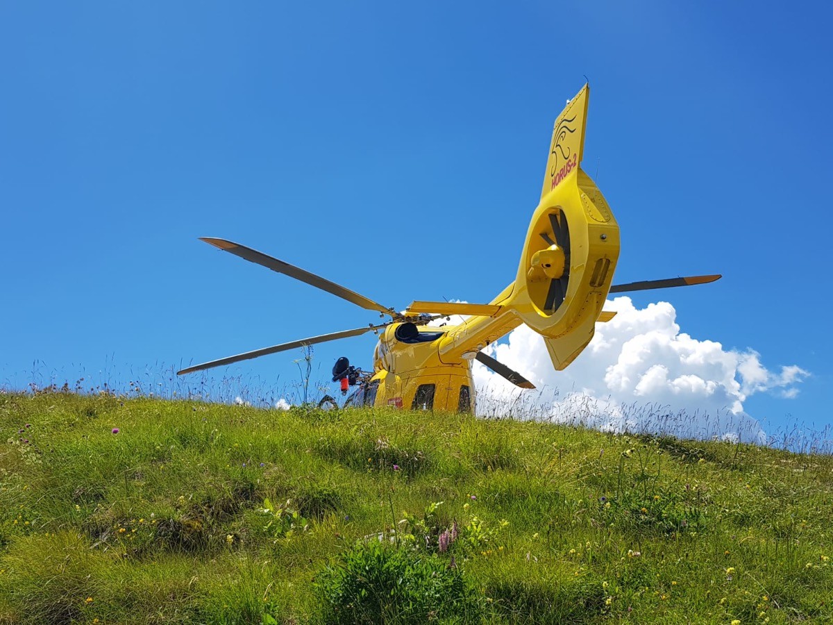 Incidente a Monte Isola, elisoccorso per un 42enne