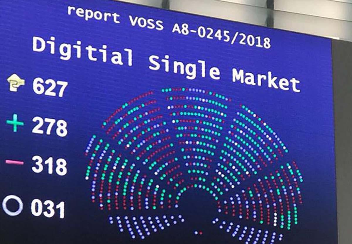 Legge ammazza-web: il parlamento europeo dice no – VITTORIA!