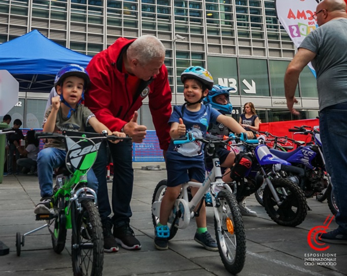 Passione due ruote anche per i più piccoli, a Brescia arriva Eicma for kids