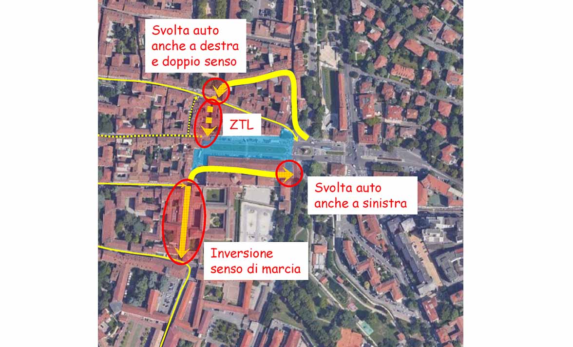 Brescia, dal 24 giugno via alla pedonalizzazione di piazzale Arnaldo