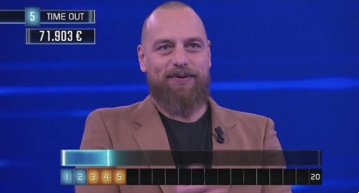 🔴 Tv, il bresciano Fabio Toffa vince 63mila euro da Gerry Scotti