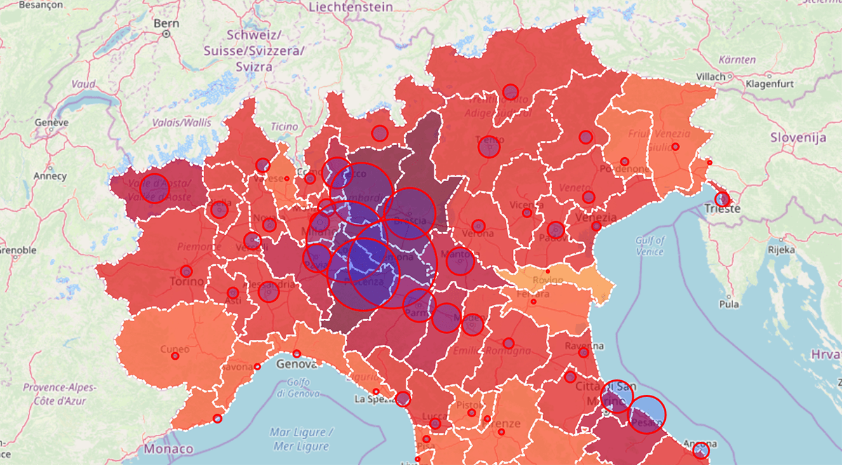 🔴🔴🔴 CORONAVIRUS, in Veneto abitanti metà della Lombardia, tamponi tre volte di più