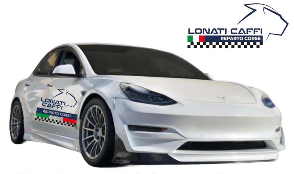 Motori, alla Lonati-Caffi Reparto Corse è arrivata la prima Tesla Model 3