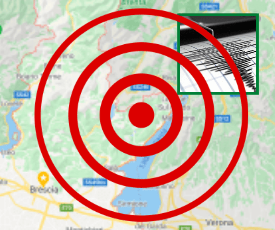 ▼ Lumezzane, leggera scossa di terremoto: attimi di paura, nessun danno