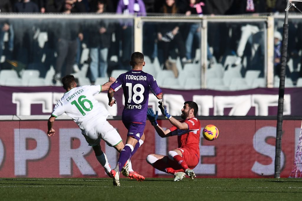 Calcio: Serie A. Fiorentina in rimonta sul Sassuolo, finisce 2-2