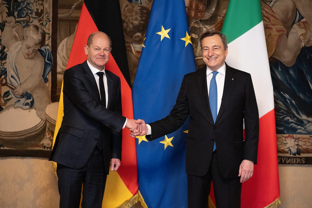 Draghi incontra Scholz “Accelerare l’integrazione europea”