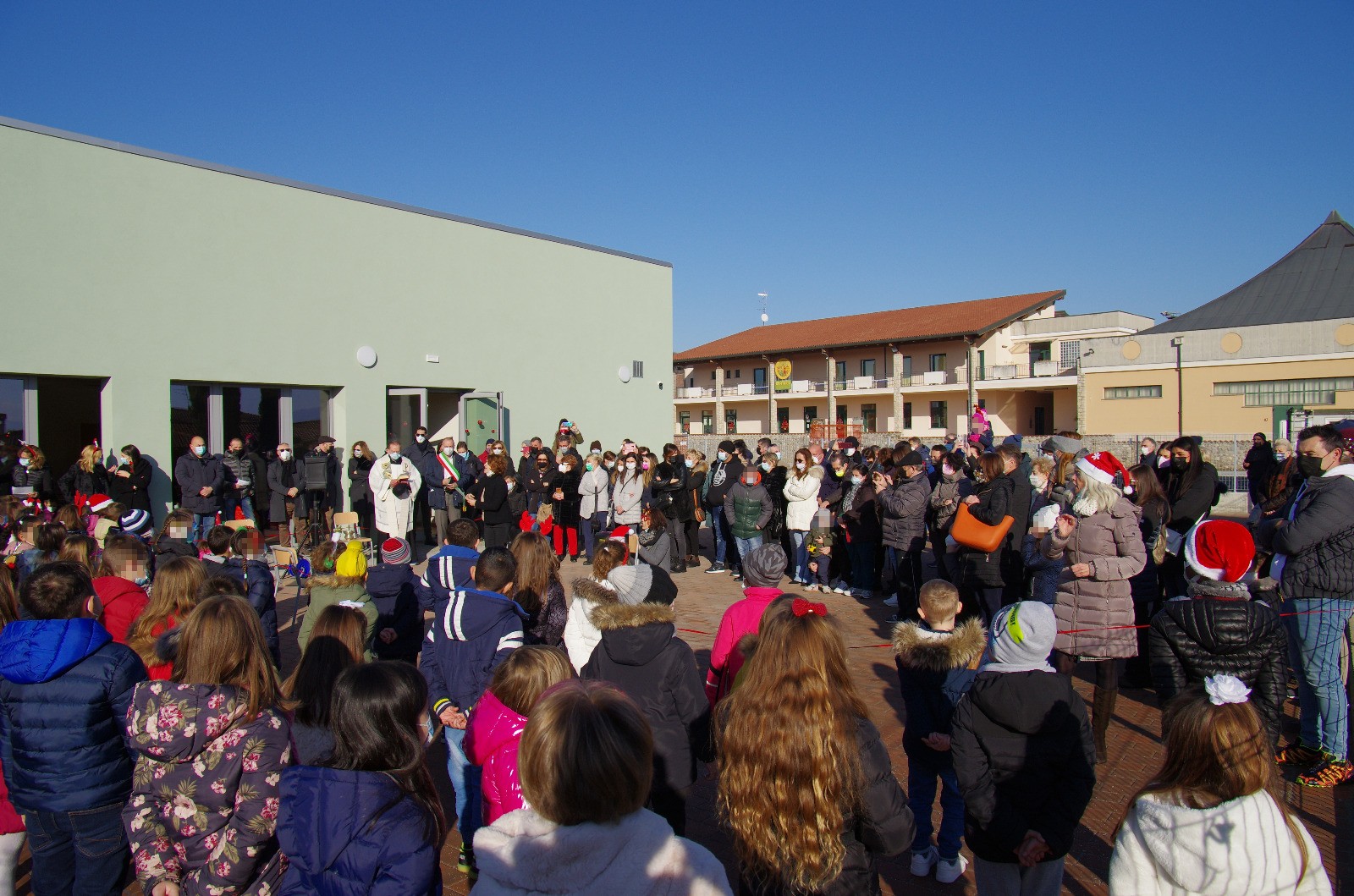 Cazzago San Martino, inaugurata a Bornato la nuova scuola primaria