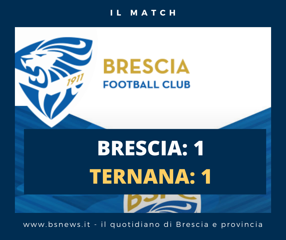 ⚽️ Serie B, Brescia-Ternana finisce 1 a 1