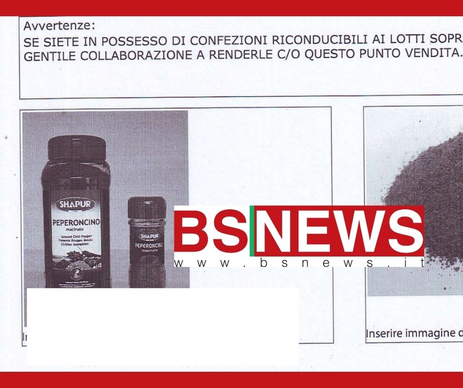 🔴 Peperoncino macinato ritirato dai supermercati per ossido di etilene | ⚠️ ECCO MARCA E LOTTI