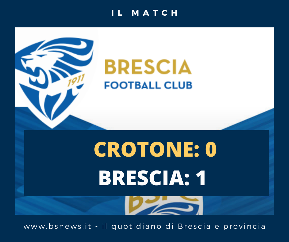 ⚽️ In trasferta Brescia batte Crotone e sale al 2° posto in classifica