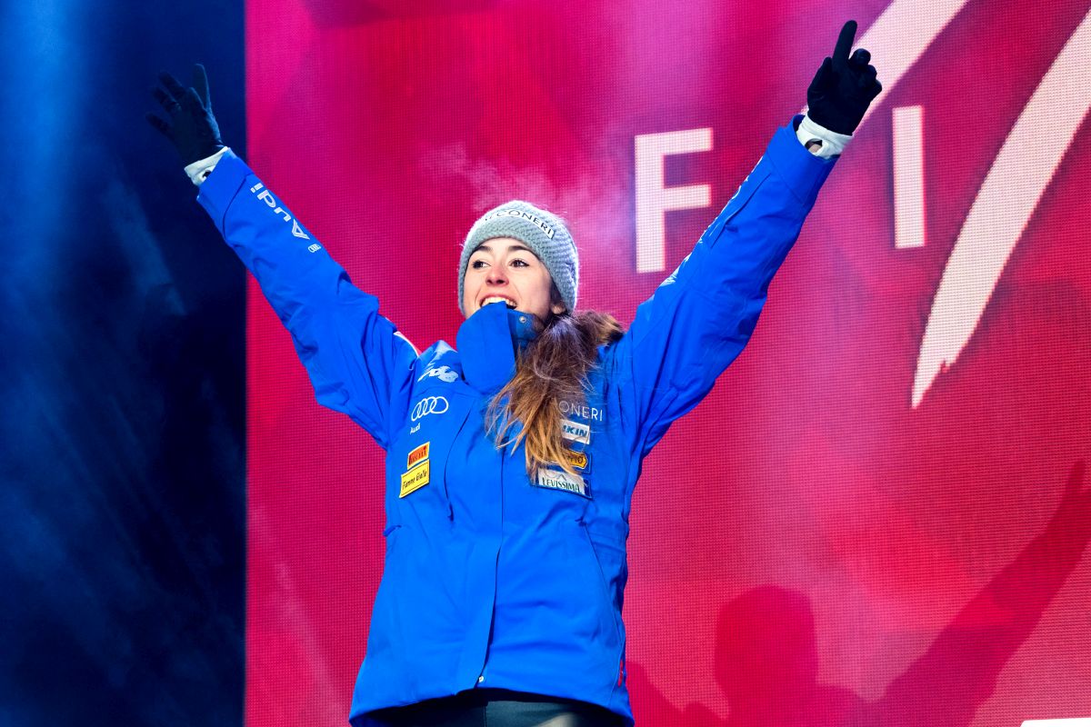 Sofia Goggia vince la Coppa del mondo di Discesa