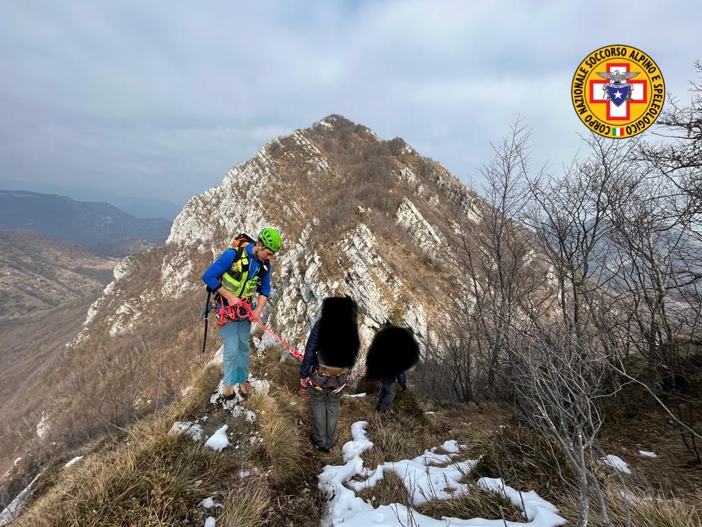 🔴 Valsabbia, escursionisti in difficoltà sul Monte Spino: sono salvi