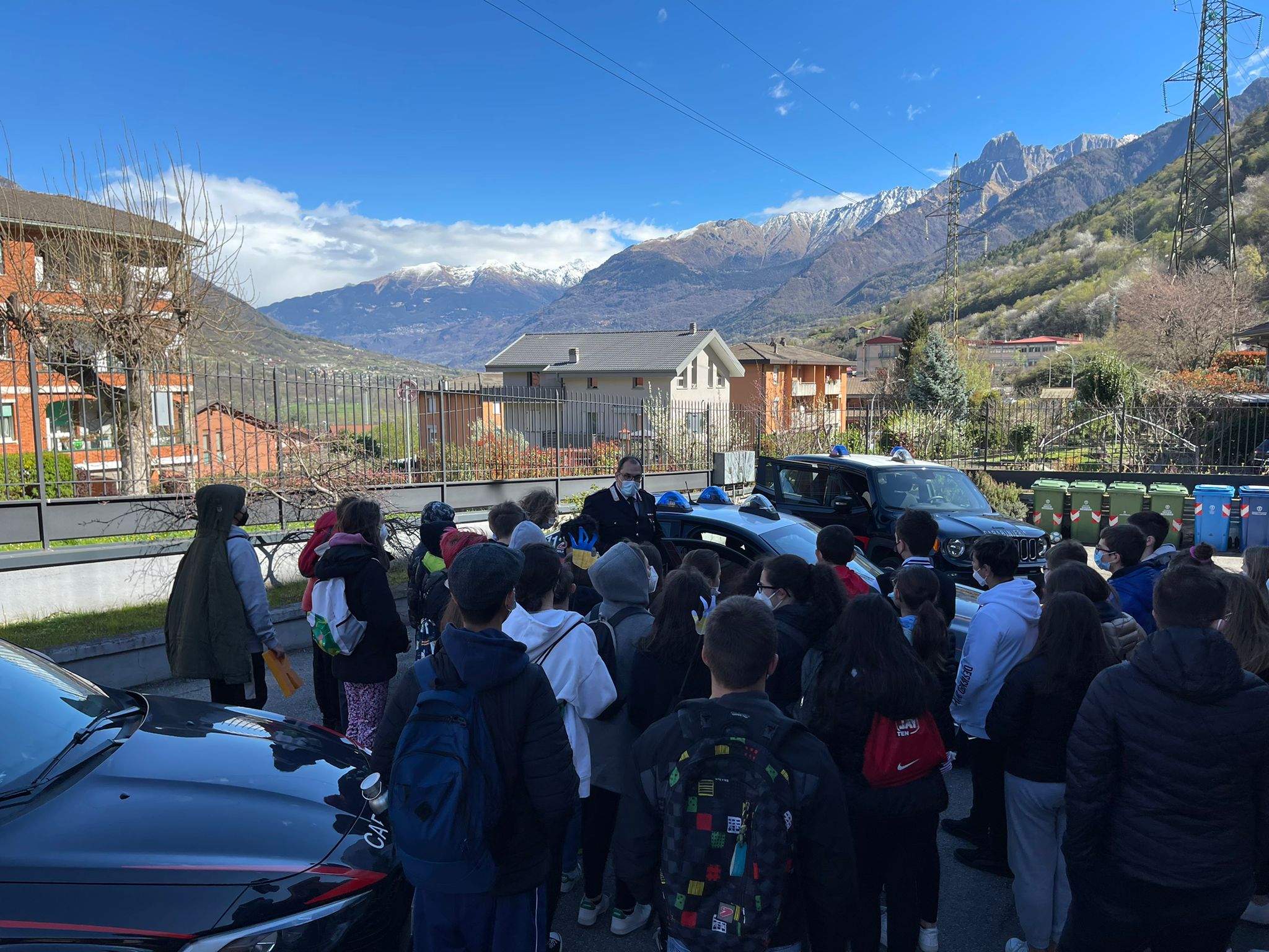 Breno, studenti a lezione di legalità dai Carabinieri