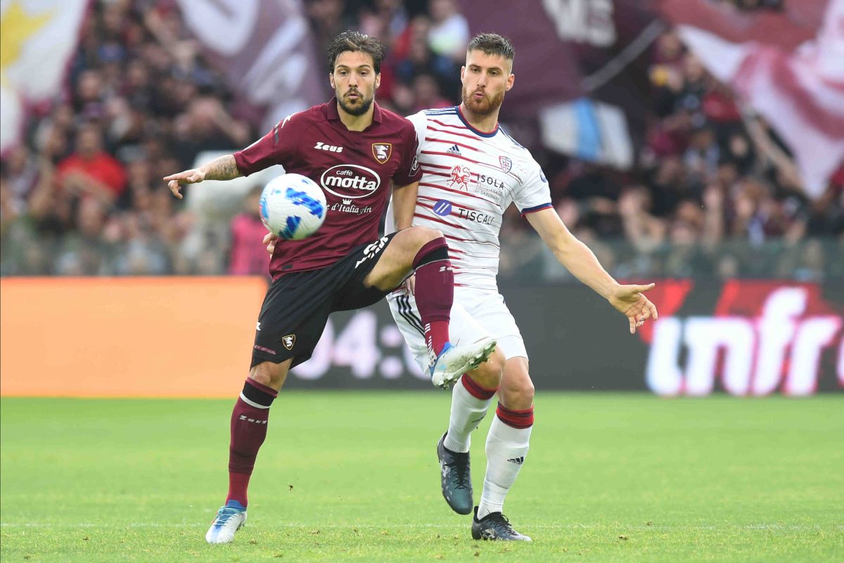 Salernitana-Cagliari 1-1, la lotta salvezza rimane aperta