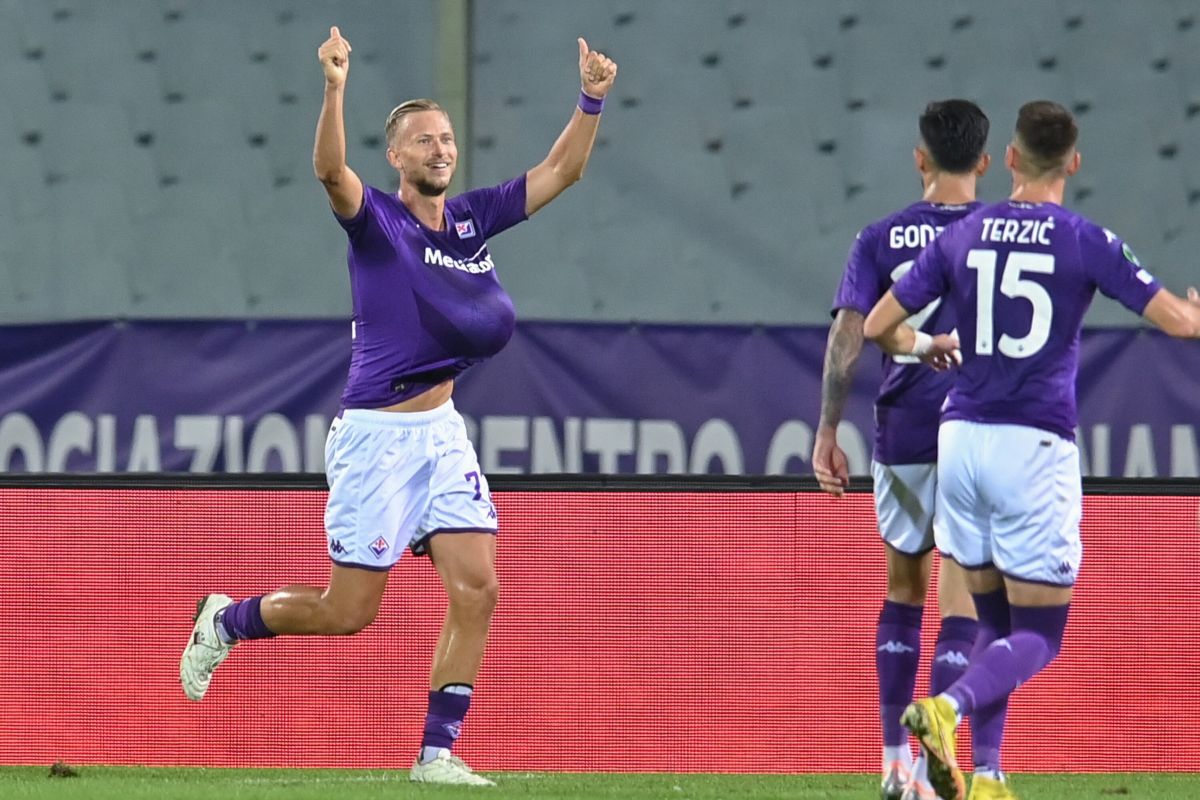 Fiorentina a valanga in Conference League: 5-1 agli Hearts