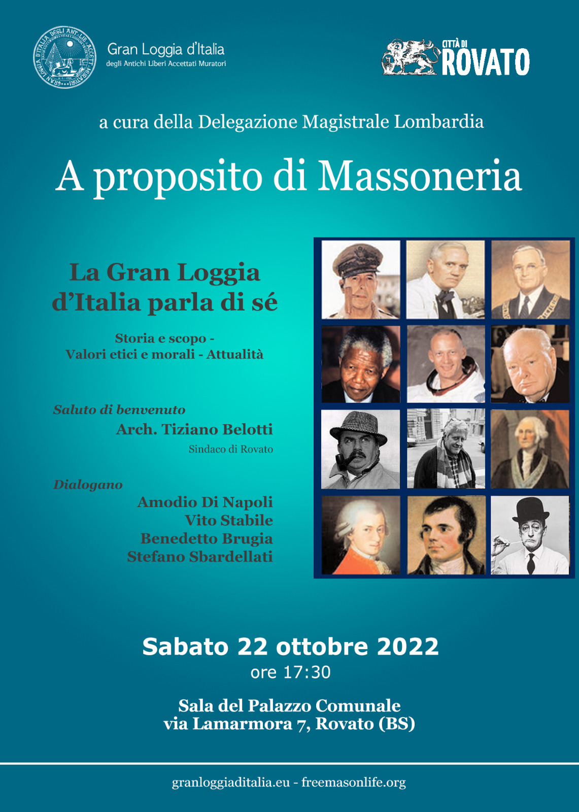 Massoneria, a Rovato il 22 ottobre la Gran Loggia d’Italia si racconta