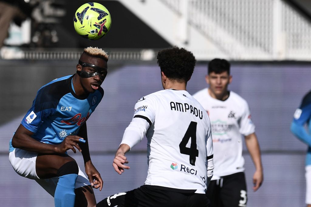 Spezia-Napoli 0-3, a segno Kvaraskhelia e doppietta Osimhen