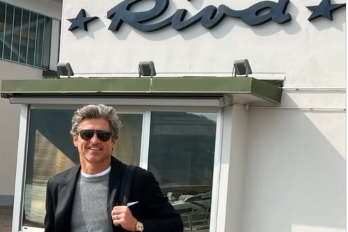 ▼ Giornata sul lago d’Iseo per Patrick Dempsey (Grey’s Anatomy)