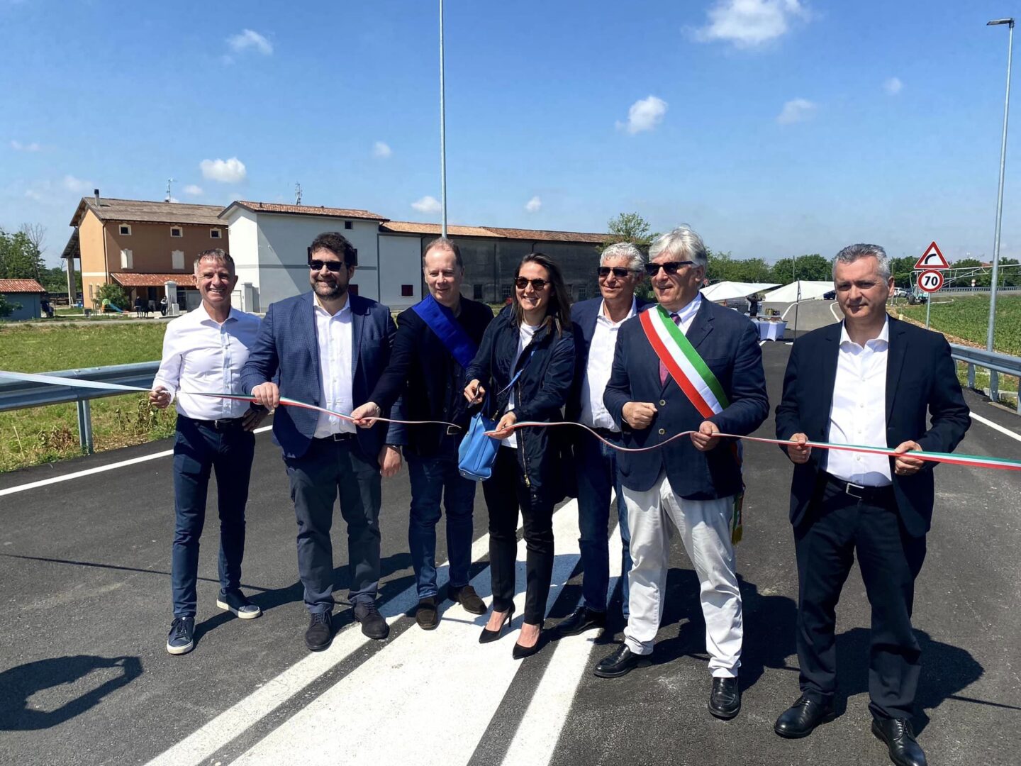 ▼ Ghedi, inaugurato il raccordo stradale atteso da 26 anni: poi tocca alla tangenziale Nord