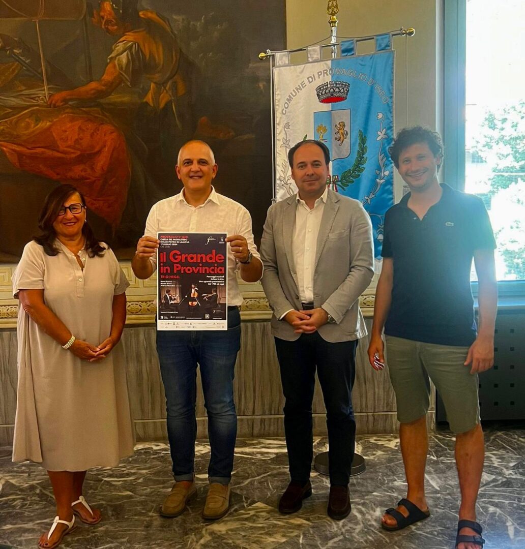 ▼ Il Grande arriva al Monastero di San Pietro a Provaglio d’Iseo: appuntamento il 17 con il Trio Hegel