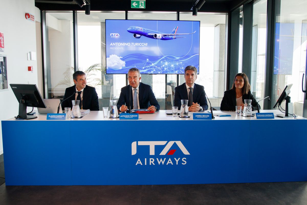 Semestrale positiva per ITA Airways, in arrivo investimenti su Milano